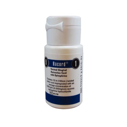 Pascal 07-710 Racord #9 Medium Twisted Retraction Cord With Epinephrine 72 Pascal 07-710 Racord #9 Medium Twisted Retraction Cord With Epinephrine 72